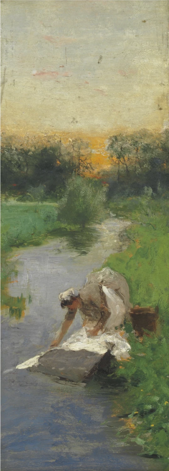 Lavandaia [1882 circa]